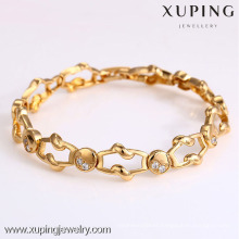 72906- Xuping Jewelry Fashion Hot Sale Woman Bracelet with 18K gold plated